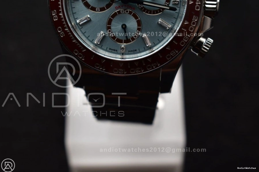 Markers Sticks 789 Bold Asian Ice 904L Dial 126506 904L SS Bracelet Clean SS Best Blue Edition 1:1 Super Clone on Daytona 0305